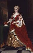 Sir Godfrey Kneller Portrait of Caroline Wilhelmina of Brandenburg USA oil painting artist